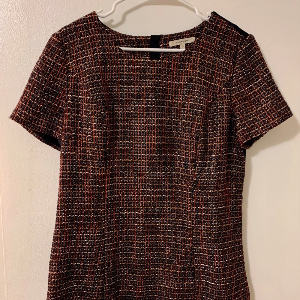 Hawthorn red woven tailored blouse
